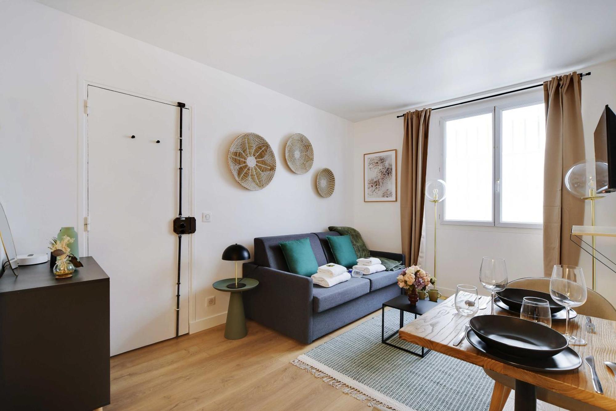Peaceful Studio - 2p - Moulin Rouge Appartement *